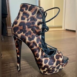 SCHUTZ HIGH PLATFORM HEEL